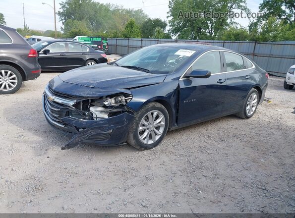 1G1ZD5ST5KF197045 2019 CHEVROLET MALIBU Blue Առջևի ձախ երեք քառորդ տեսարան