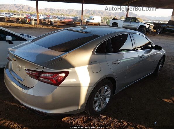 1G1ZD5ST5LF034087 2020 CHEVROLET MALIBU Gray უკანა მარჯვენა