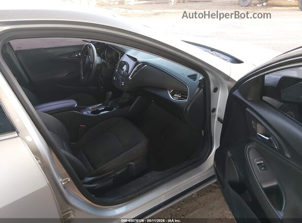 1G1ZD5ST5LF034087 2020 CHEVROLET MALIBU Gray წინა სალონის ხედი