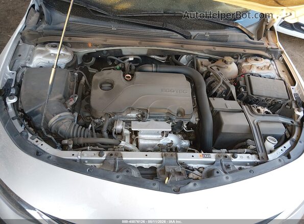 1G1ZD5ST5LF034087 2020 CHEVROLET MALIBU Gray უკანა ხედი