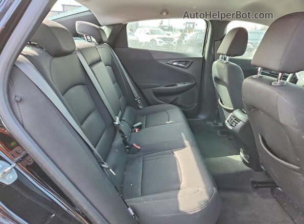 1G1ZD5ST5LF093947 2020 CHEVROLET MALIBU Black Rear seats view