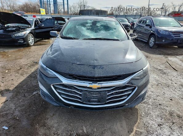 1G1ZD5ST5LF093947 2020 CHEVROLET MALIBU Black Front view