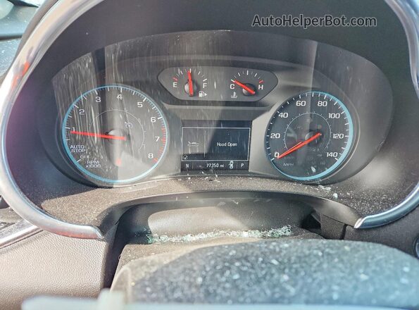 1G1ZD5ST5LF093947 2020 CHEVROLET MALIBU Black Instrument cluster view