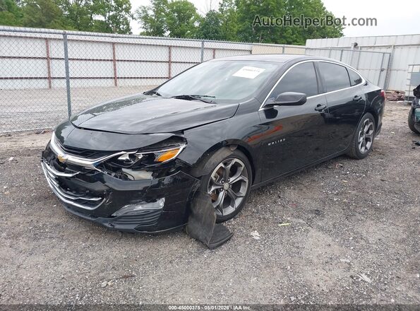 1G1ZD5ST5LF109225 2020 CHEVROLET MALIBU Черный Передняя левая четверть