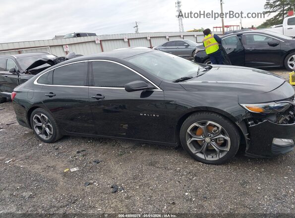1G1ZD5ST5LF109225 2020 CHEVROLET MALIBU Черный Вид задней части салона