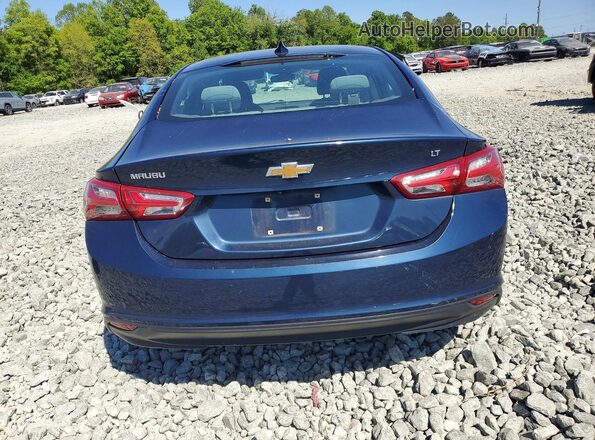 1G1ZD5ST5MF028677 2021 CHEVROLET MALIBU Blue უკანა ხედი