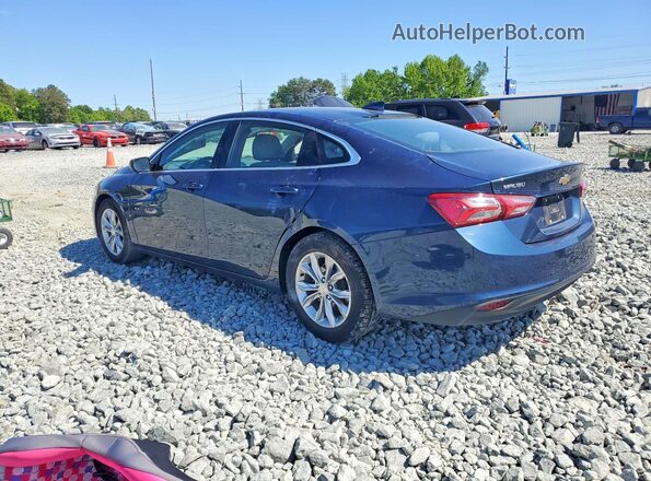 1G1ZD5ST5MF028677 2021 CHEVROLET MALIBU Blue უკანა მარცხენა