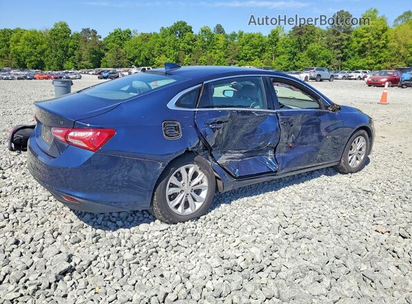 1G1ZD5ST5MF028677 2021 CHEVROLET MALIBU Blue უკანა მარჯვენა