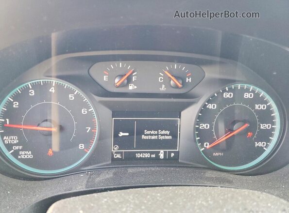 1G1ZD5ST5MF028677 2021 CHEVROLET MALIBU Blue ხელსაწყოთა პანელის ხედი