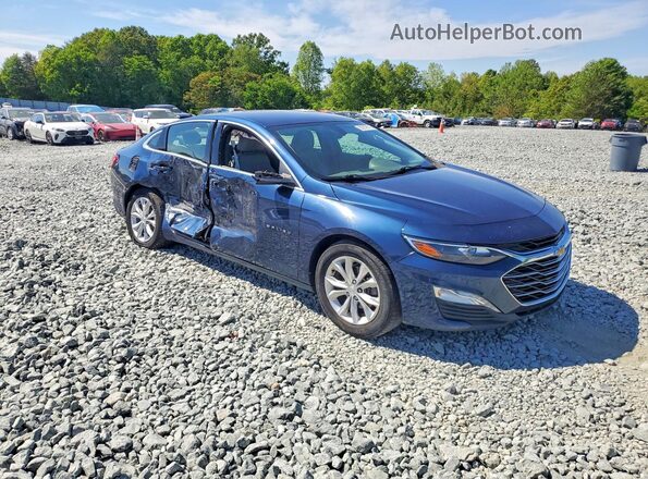 1G1ZD5ST5MF028677 2021 CHEVROLET MALIBU Blue წინა მარჯვენა