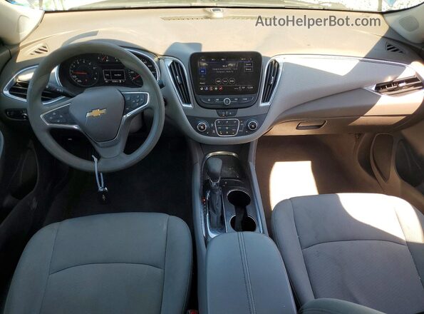 1G1ZD5ST5MF028677 2021 CHEVROLET MALIBU Blue წინა პანელის ხედი