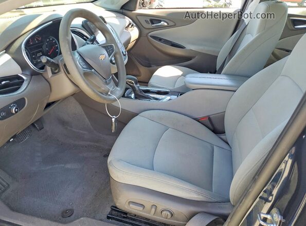 1G1ZD5ST5MF028677 2021 CHEVROLET MALIBU Blue წინა სალონის ხედი