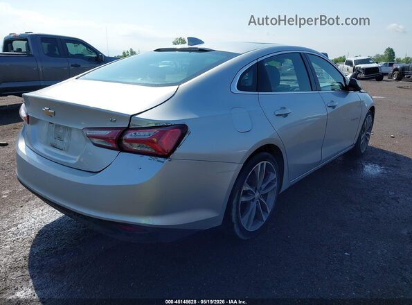 1G1ZD5ST5MF054471 2021 CHEVROLET MALIBU Silver Trasero derecho