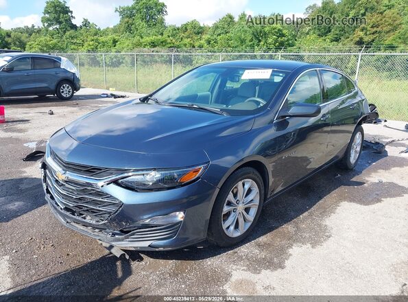 1G1ZD5ST5MF074087 2021 CHEVROLET MALIBU Gray Przód lewy