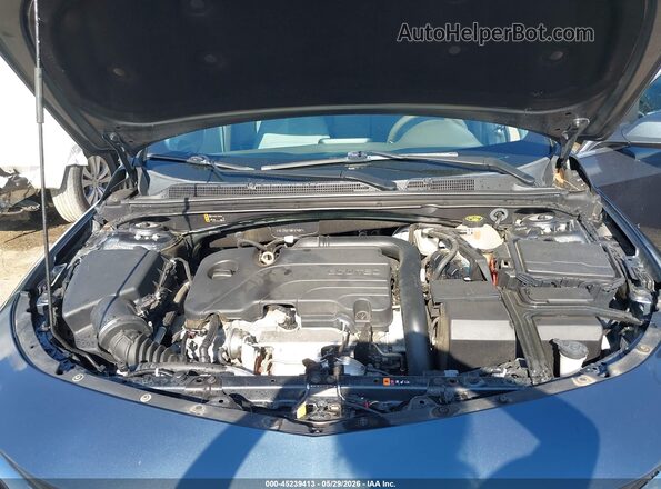 1G1ZD5ST5MF074087 2021 CHEVROLET MALIBU Gray Widok z tyłu