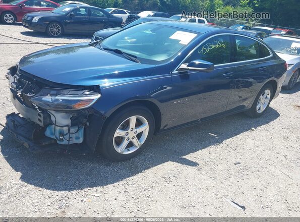 1G1ZD5ST5NF135486 2022 CHEVROLET MALIBU Blue Front left