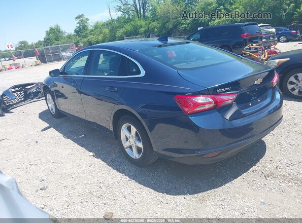 1G1ZD5ST5NF135486 2022 CHEVROLET MALIBU Blue Rear left