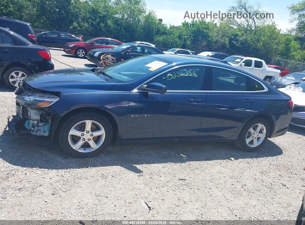 1G1ZD5ST5NF135486 2022 CHEVROLET MALIBU Blue 