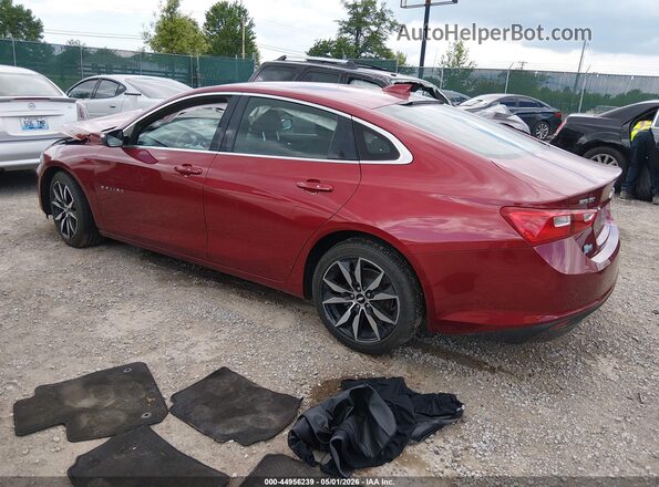 1G1ZD5ST6JF283947 2018 CHEVROLET MALIBU Maroon Задня ліва чверть