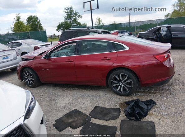 1G1ZD5ST6JF283947 2018 CHEVROLET MALIBU Maroon Панорамний вид салону 360°