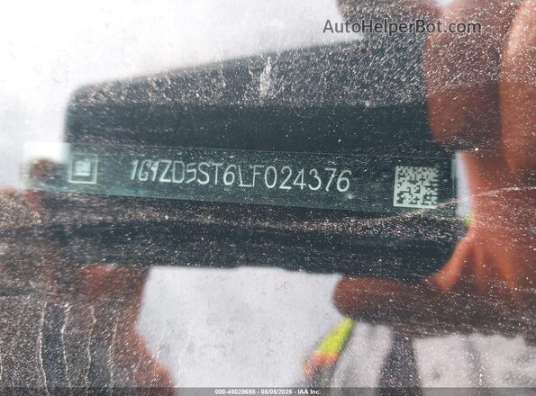 1G1ZD5ST6LF024376 2020 CHEVROLET MALIBU Черный Вид подкапотного пространства