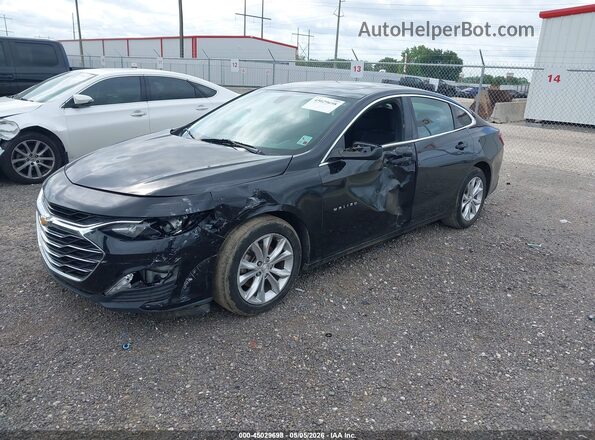 1G1ZD5ST6LF024376 2020 CHEVROLET MALIBU Черный Передняя левая четверть