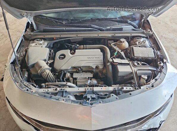1G1ZD5ST6LF044692 2020 CHEVROLET MALIBU Silver Вид задньої частини салону