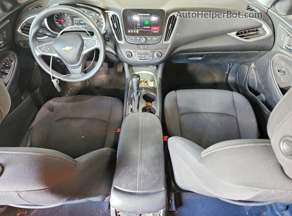 1G1ZD5ST6LF044692 2020 CHEVROLET MALIBU Silver Вид панелі приладів