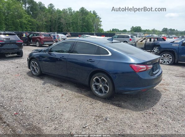 1G1ZD5ST6MF019700 2021 CHEVROLET MALIBU Dark Blue Задняя левая четверть