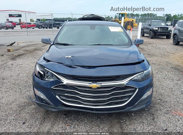 1G1ZD5ST6MF019700 2021 CHEVROLET MALIBU Dark Blue Вид щитка приборов