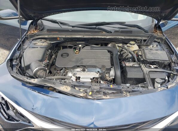 1G1ZD5ST6MF019700 2021 CHEVROLET MALIBU Dark Blue Вид сзади