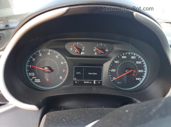 1G1ZD5ST6NF162955 2022 CHEVROLET MALIBU Blue ხელსაწყოთა პანელის ხედი