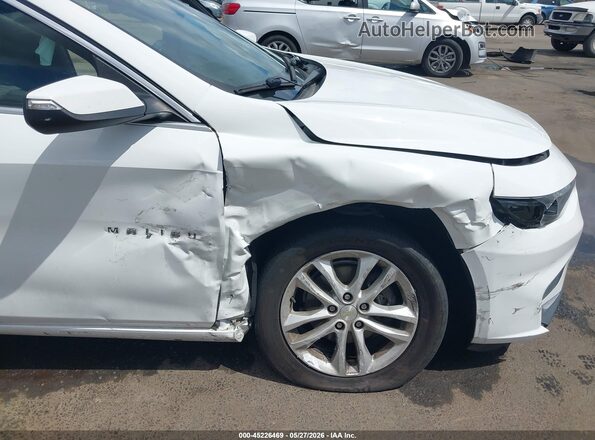 1G1ZD5ST7JF128565 2018 CHEVROLET MALIBU White Դիմացի տեսք