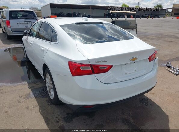 1G1ZD5ST7JF128565 2018 CHEVROLET MALIBU White Հետևի ձախ
