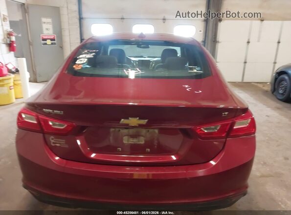 1G1ZD5ST7JF187552 2018 CHEVROLET MALIBU Red 
