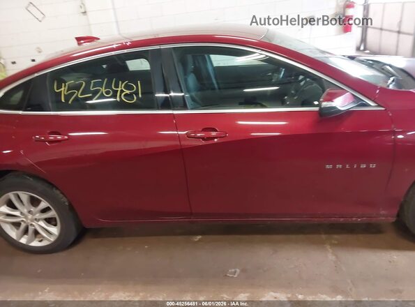 1G1ZD5ST7JF187552 2018 CHEVROLET MALIBU Red Vista interior trasera