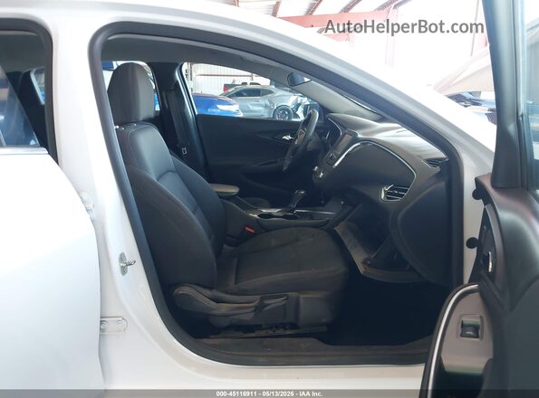 1G1ZD5ST7JF239794 2018 CHEVROLET MALIBU Белый Вид салона спереди