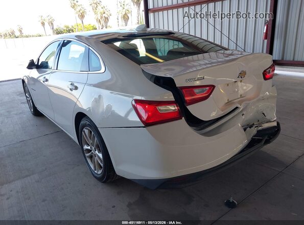 1G1ZD5ST7JF239794 2018 CHEVROLET MALIBU Белый Задняя левая четверть
