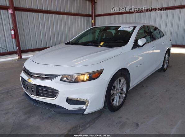 1G1ZD5ST7JF239794 2018 CHEVROLET MALIBU Белый Передняя левая четверть