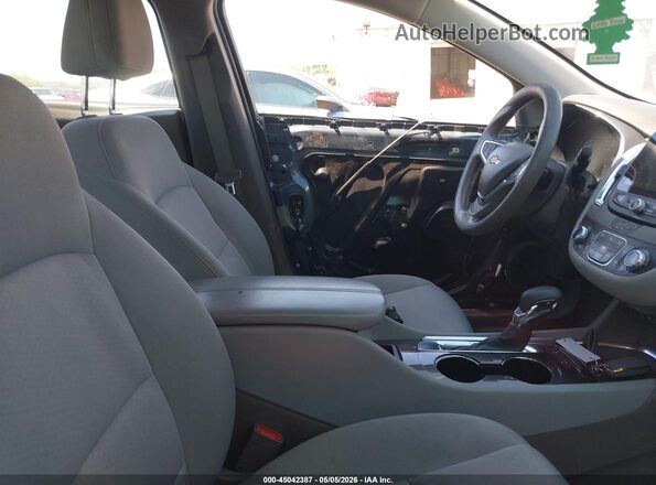 1G1ZD5ST7MF009192 2021 CHEVROLET MALIBU Gray Вид салону спереду