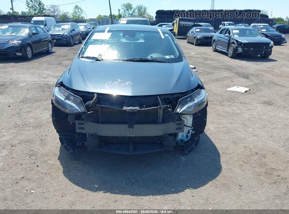1G1ZD5ST7MF009192 2021 CHEVROLET MALIBU Gray Вид спереду