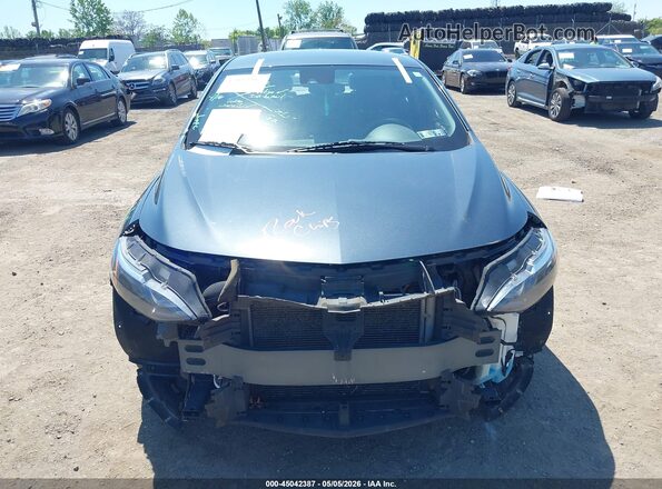 1G1ZD5ST7MF009192 2021 CHEVROLET MALIBU Gray Вид задньої частини салону