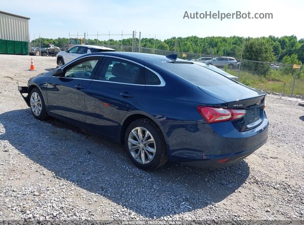 1G1ZD5ST7MF010276 2021 CHEVROLET MALIBU Blue უკანა მარცხენა