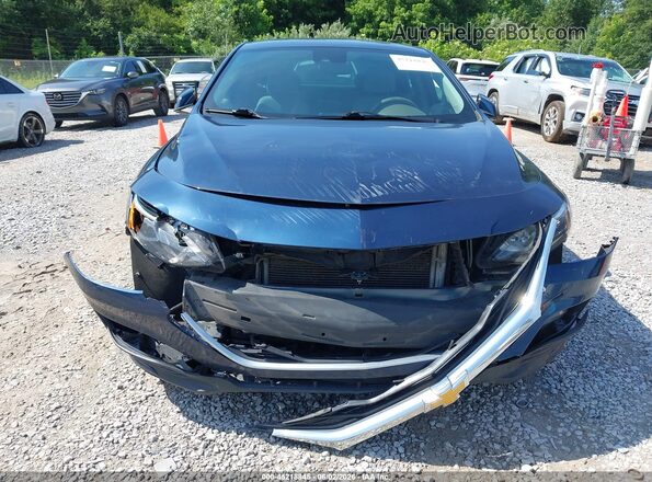 1G1ZD5ST7MF010276 2021 CHEVROLET MALIBU Blue წინა ხედი