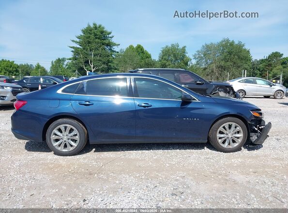 1G1ZD5ST7MF010276 2021 CHEVROLET MALIBU Blue უკანა სალონის ხედი