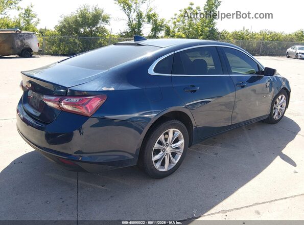 1G1ZD5ST7MF020046 2021 CHEVROLET MALIBU Blue Հետևի աջ