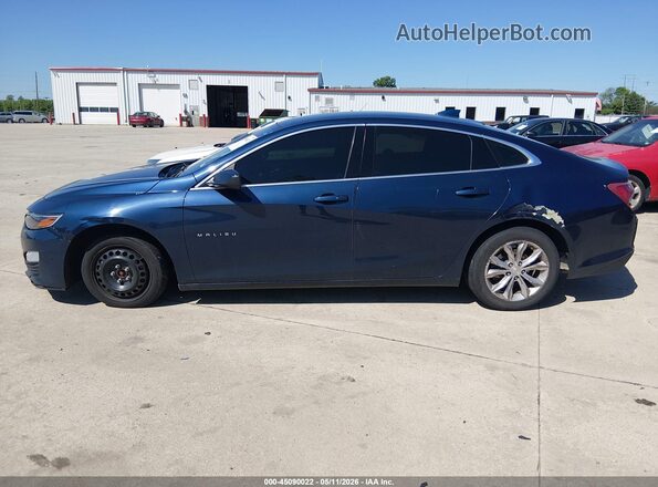 1G1ZD5ST7MF020046 2021 CHEVROLET MALIBU Blue 