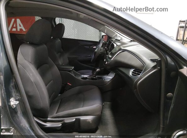 1G1ZD5ST7MF071210 2021 CHEVROLET MALIBU Синий Вид салона спереди