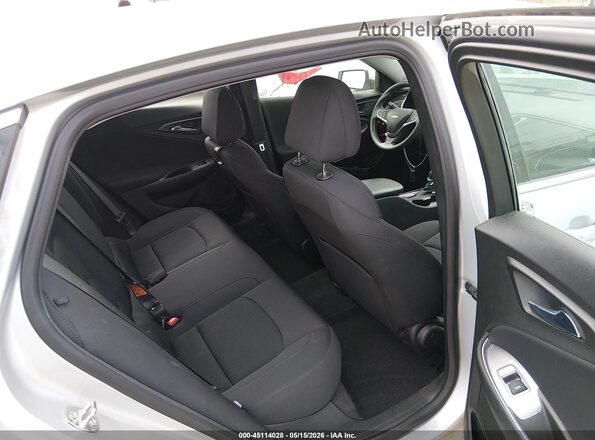 1G1ZD5ST7NF114512 2022 CHEVROLET MALIBU Silver Widok naklejki z numerem VIN