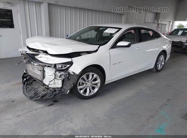 1G1ZD5ST7NF126532 2022 CHEVROLET MALIBU Белый Передняя левая четверть